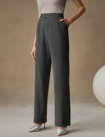 Pantaloni Anewsta, gri