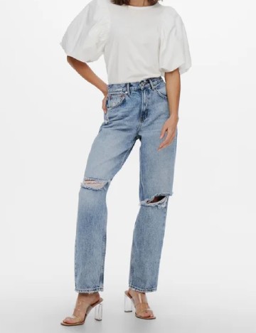 
						Blugi Only, albastru