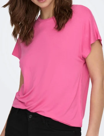 Tricou Jacqueline de Yong, roz Roz