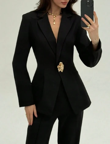 Compleu SHEIN, negru Negru