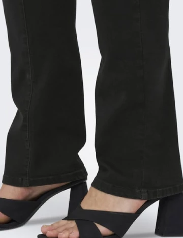 Blugi Only Carmakoma, negru Negru