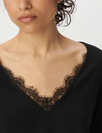 Bluza Only Carmakoma, negru Negru