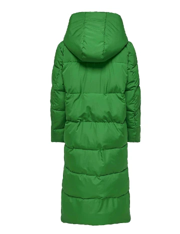 Geaca Only Carmakoma, verde Verde