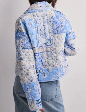 Jacheta Only, albastru Albastru