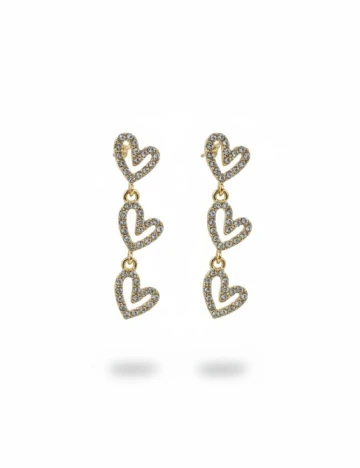 Cercei Trendz, auriu Galben