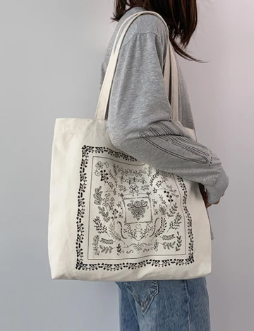 Sacosa SHEIN, ecru Alb