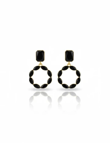 Cercei Trendz, negru Negru