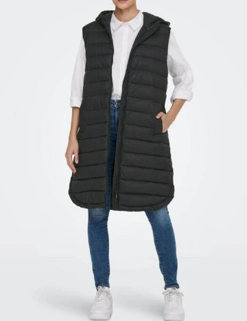 Vesta oversize Only, negru Negru