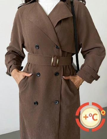 Trench SHEIN, maro Maro