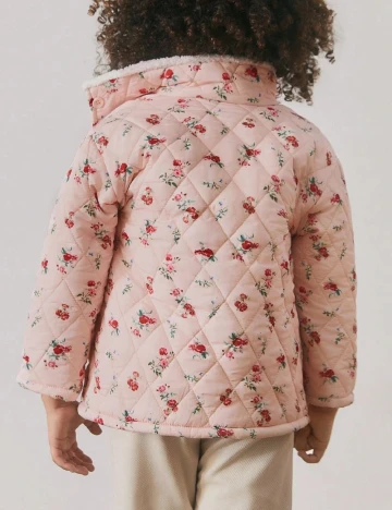 Geaca Shein Kids, roz Roz