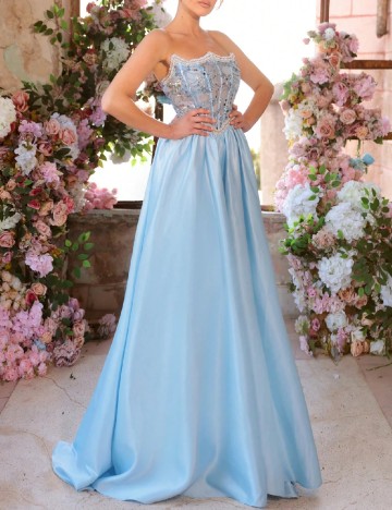 
						Rochie lunga SHEIN, albastru