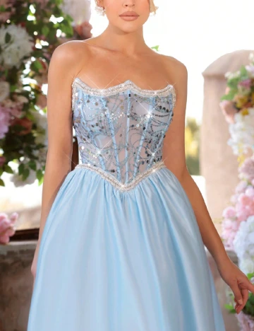 Rochie lunga SHEIN, albastru Albastru