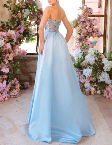 Rochie lunga SHEIN, albastru