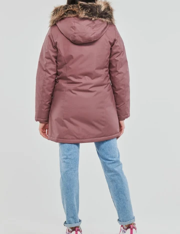 Geaca Only, roz pudra inchis Roz