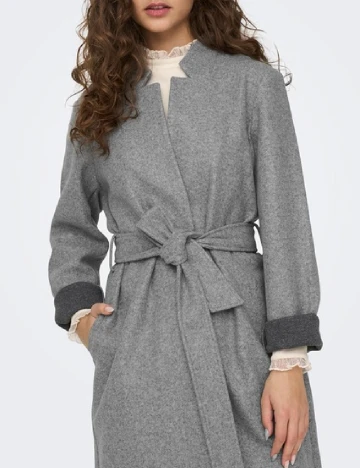 Palton Only, gri Gri