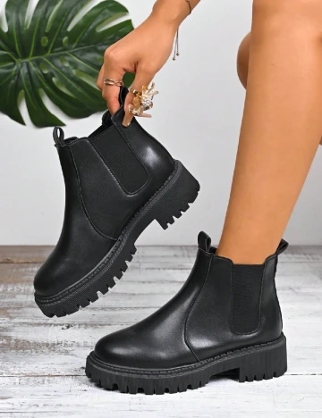 Ghete SHEIN, negru Negru