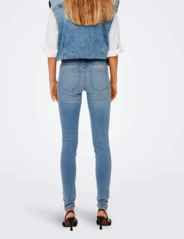 Blugi Jacqueline de Yong, albastru Albastru