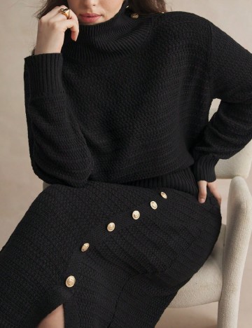 Compleu SHEIN CURVE, negru