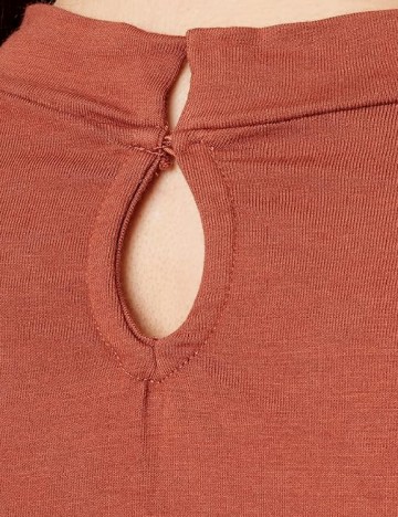 Bluza Only Carmakoma, caramiziu