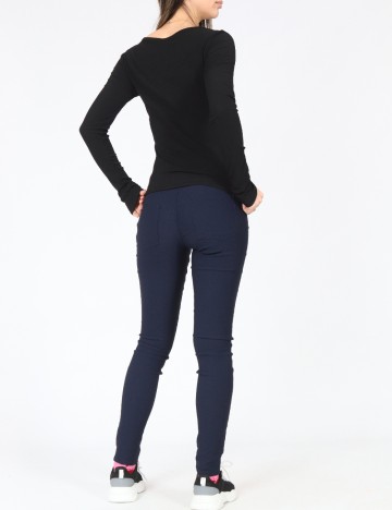 Pantaloni Jacqueline de Yong, bleumarin