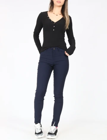 Pantaloni Jacqueline de Yong, bleumarin Albastru