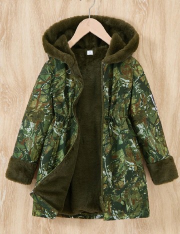 
						Geaca Shein Kids, verde