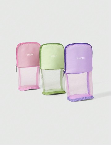 
						Geanta cosmetice SHEIN, mov