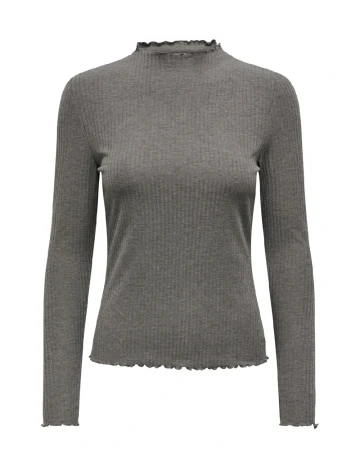 Bluza Only, gri inchis Gri