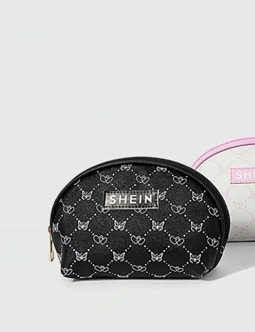 Geanta de cosmetice SHEIN, negru Negru