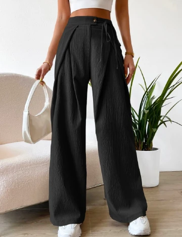 Pantaloni SHEIN, negru Negru