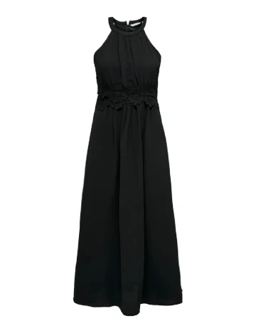 Rochie lunga Only, negru Negru