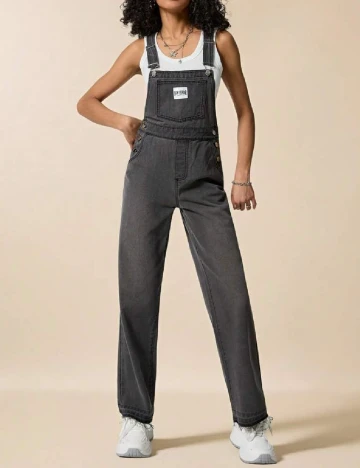 Salopeta SHEIN, gri Gri