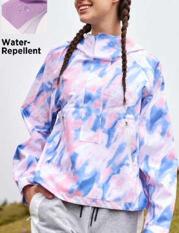 
						Jacheta impermeabila SHEIN, mix culori