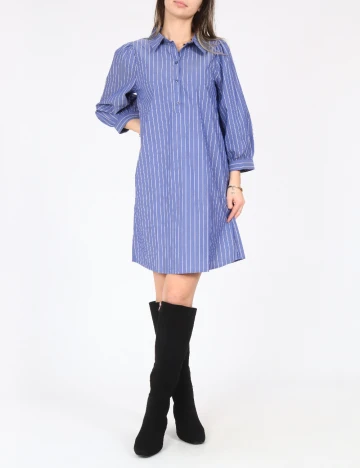 Rochie scurta Jacqueline de Yong, albastru Albastru