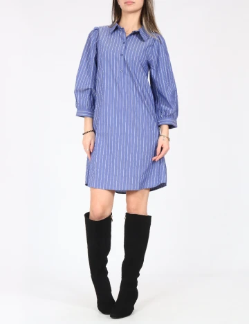 Rochie scurta Jacqueline de Yong, albastru Albastru