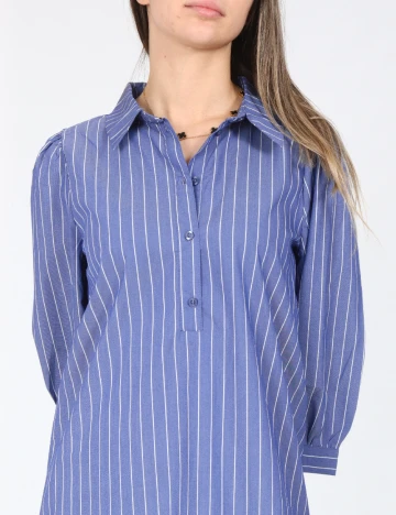 Rochie scurta Jacqueline de Yong, albastru Albastru