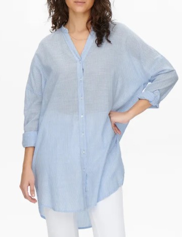 Camasa Jacqueline de Yong, bleu