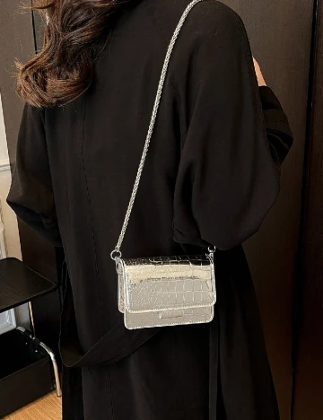 Geanta SHEIN, argintiu