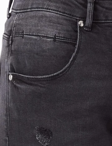 Blugi Only Carmakoma, negru Negru