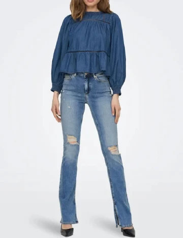 Blugi Only, albastru Albastru