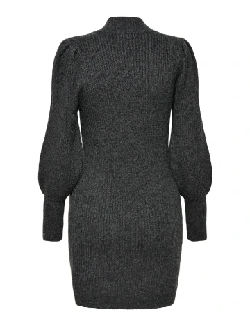 Rochie scurta Only Carmakoma, gri inchis Gri