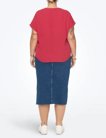 Bluza Only Carmakoma, roz Roz