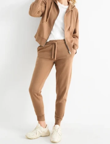 Pantaloni C&A, maro Maro