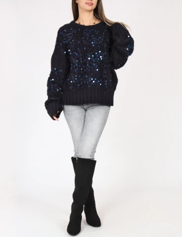 Pulover C&A, bleumarin Albastru