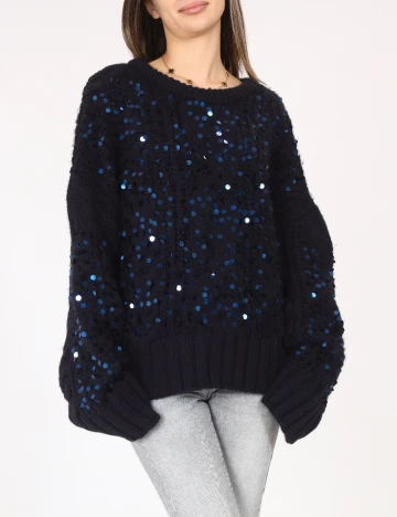 Pulover C&A, bleumarin Albastru