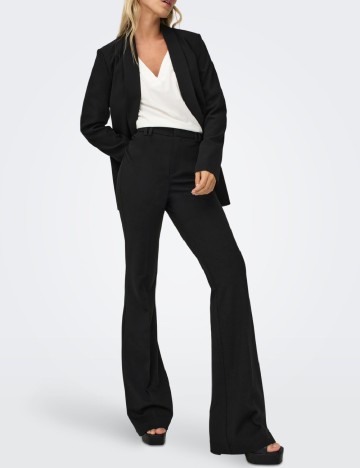 
						Pantaloni Only, negru
