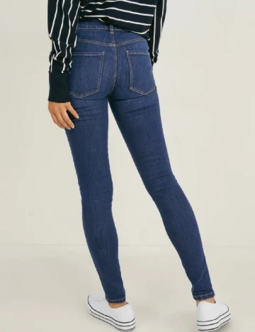 Blugi C&A, bleumarin Albastru