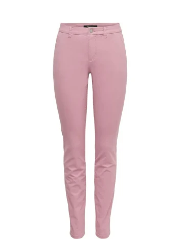 Pantaloni Only, roz Roz