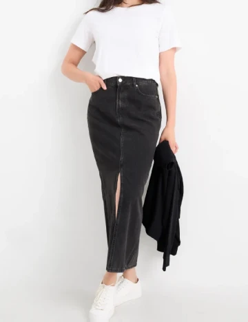 Fusta C&A, negru Negru