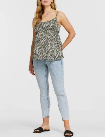 Blugi Only Maternity, albastru Albastru